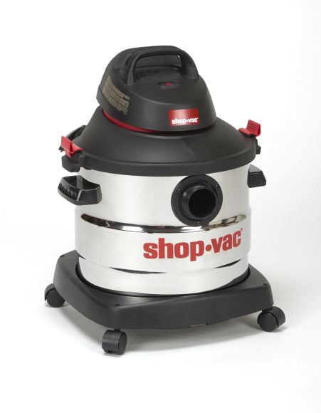 Shop-Vac® 8 Gallon 6.0 Peak HP Stainless Steel Wet/Dry Vacuum