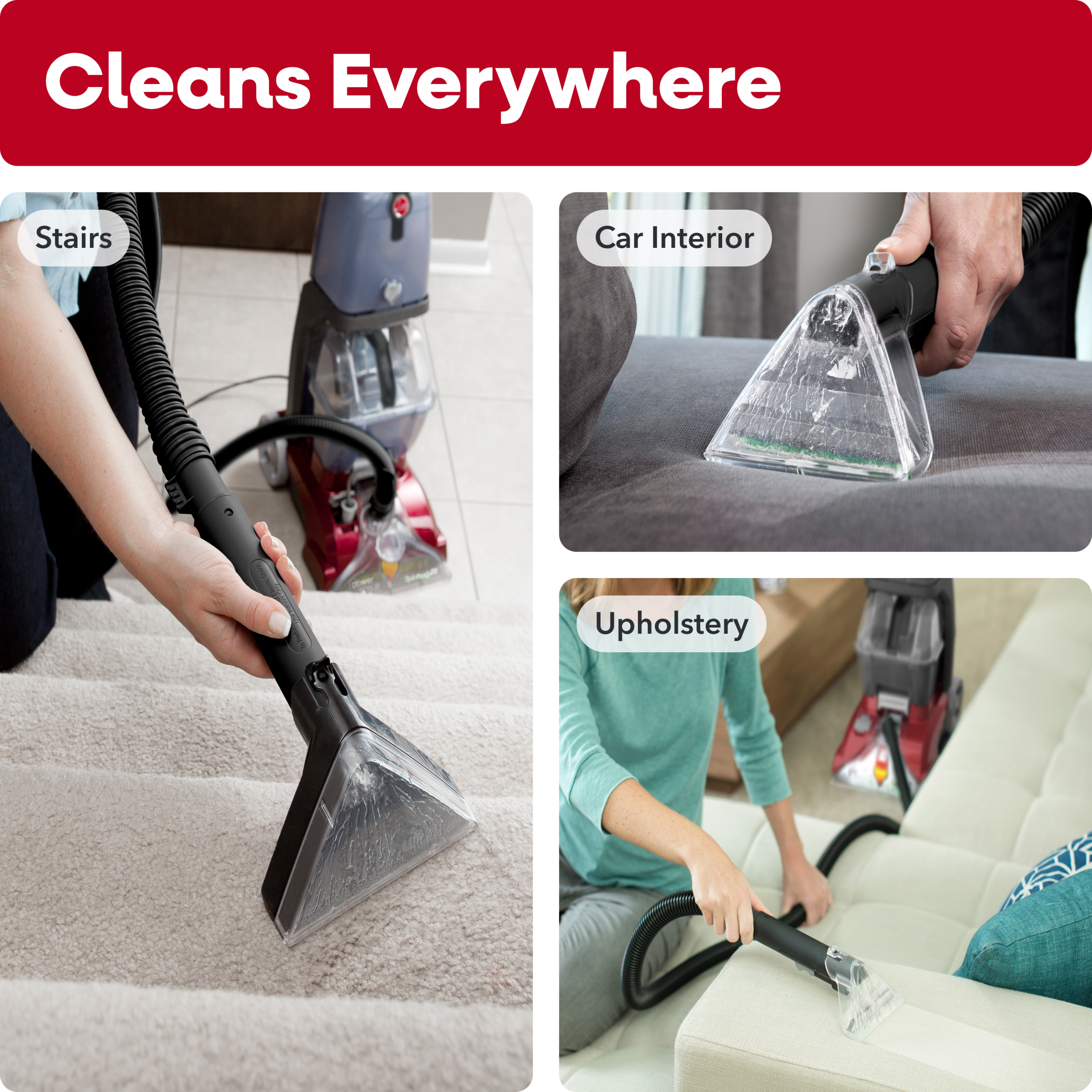 Power Scrub Deluxe Carpet Cleaner - Image 9